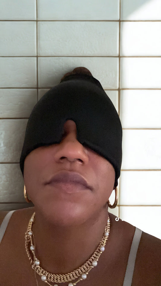 Gorro de Acupresión Terapéutico – Alivio para Dolores de Cabeza y Estrés