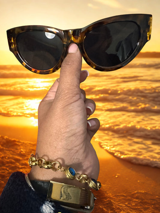 Gafas de Sol Estilo Carey – Cat Eye Retro