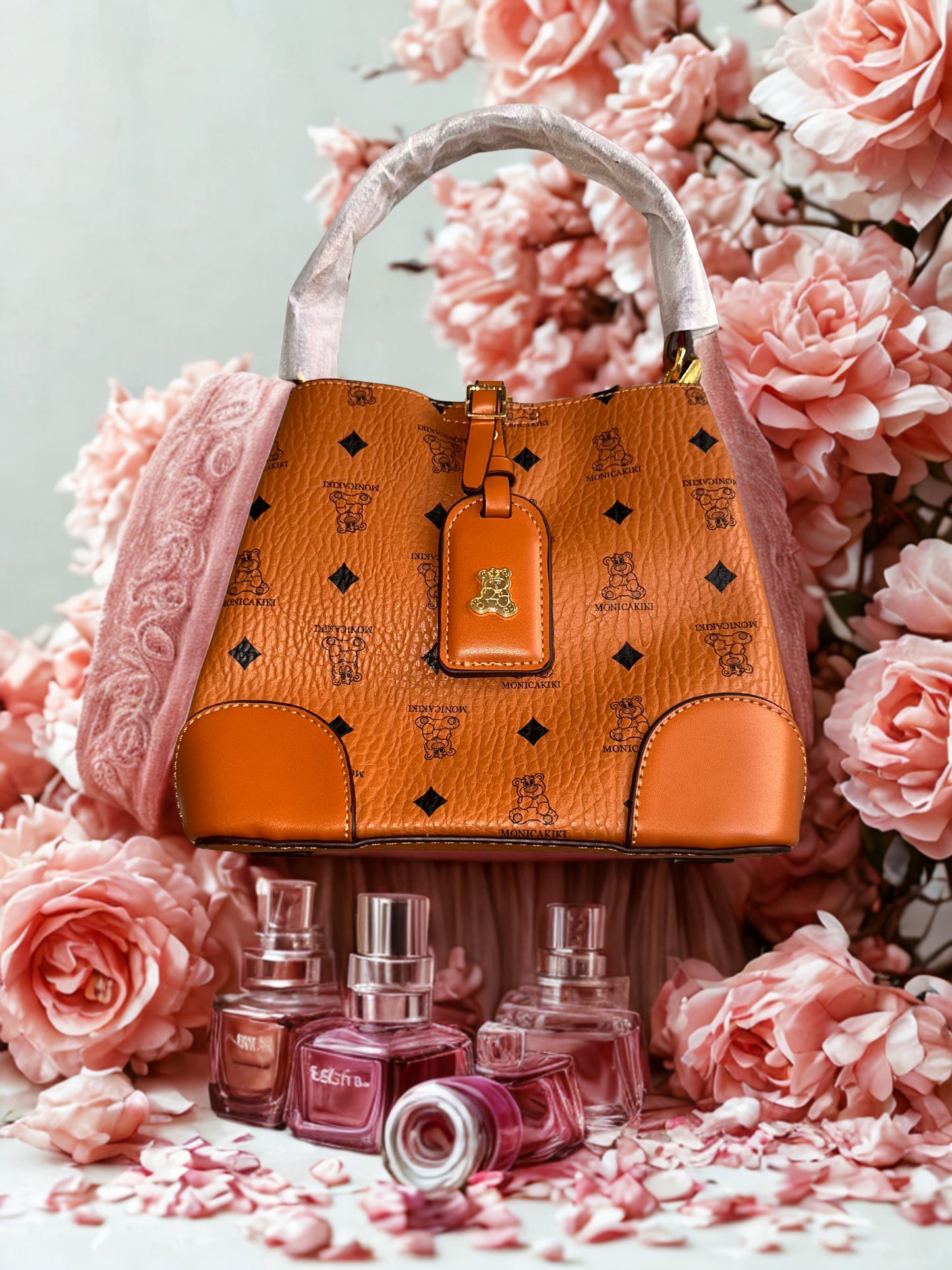 Bolso bandolera marrón estilo lujo – Similicuir resistente
