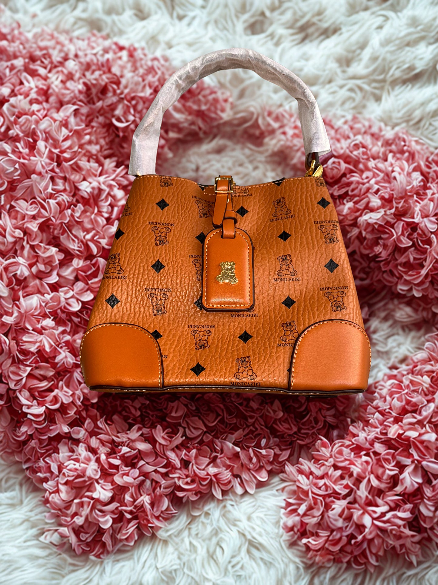 Bolso bandolera marrón estilo lujo – Similicuir resistente